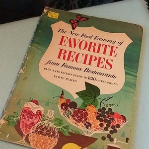 Vintage Cook Book 1960s